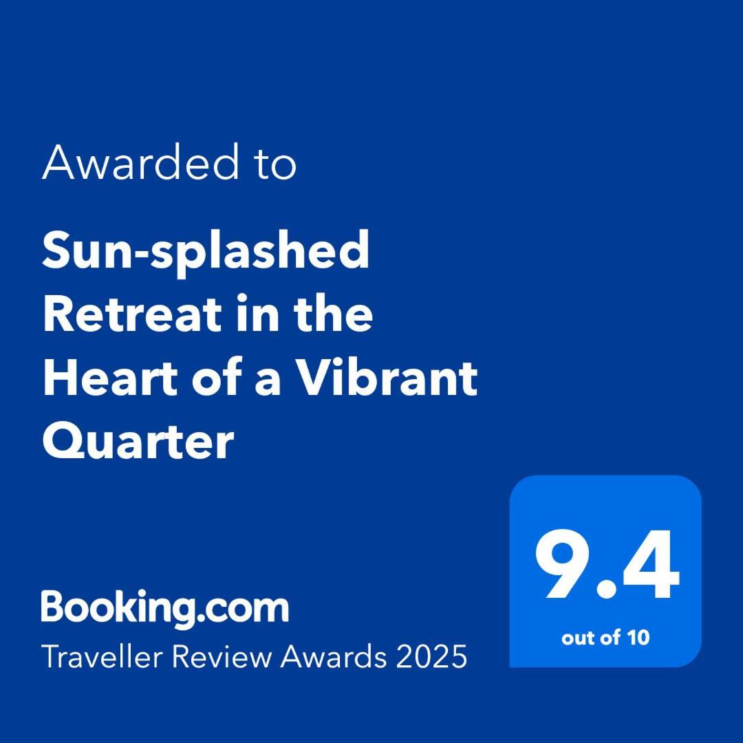 Sun-Splashed Retreat In The Heart Of A Vibrant Quarter 布达佩斯 外观 照片